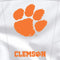 Clemson University White Jersey Galaxy S24 FE Clear Case